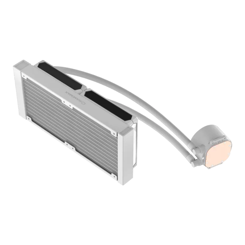 Gamemax | CPU Liquid cooler | ICEBURG 240 DIGITAL | White