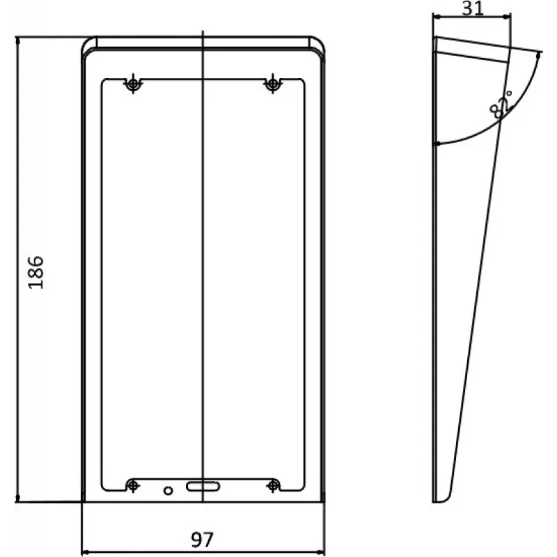 Rain shield Hikvision DS-KABV8113-RS