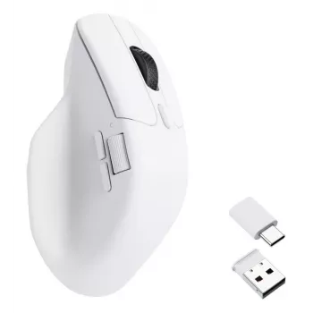 KEYCHRON M6 (1000Hz) White Wireless Mouse