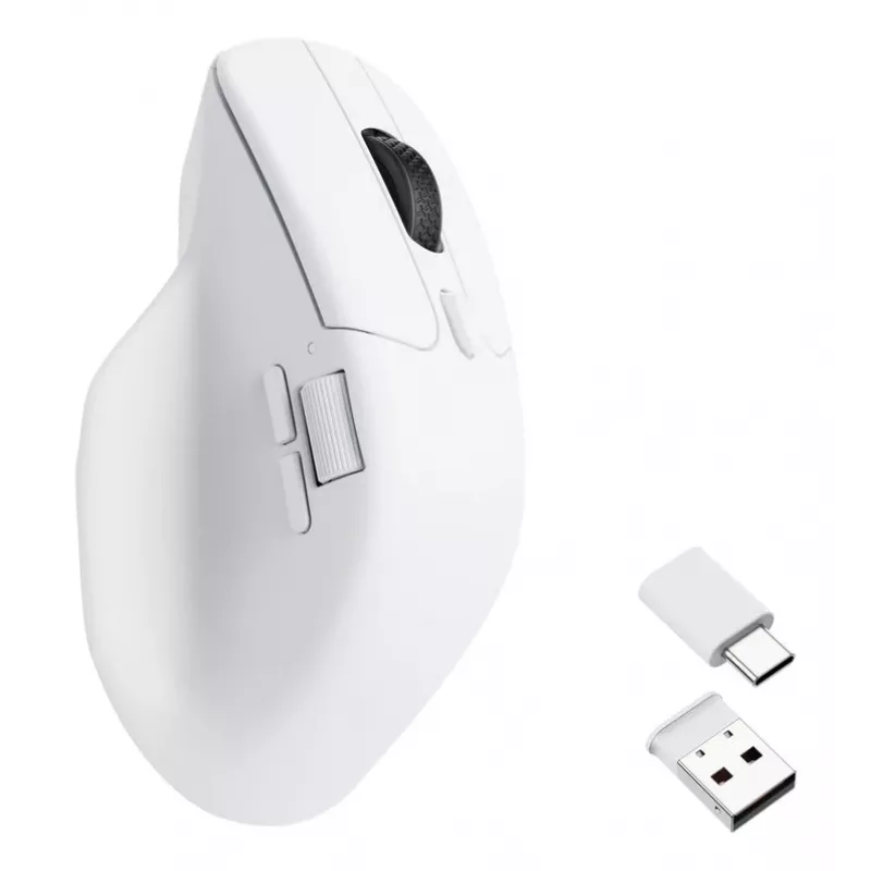 KEYCHRON M6 (1000Hz) White Wireless Mouse