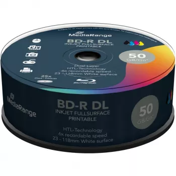 BD-R DL MediaRange MR510 50 GB 25 pc(s)