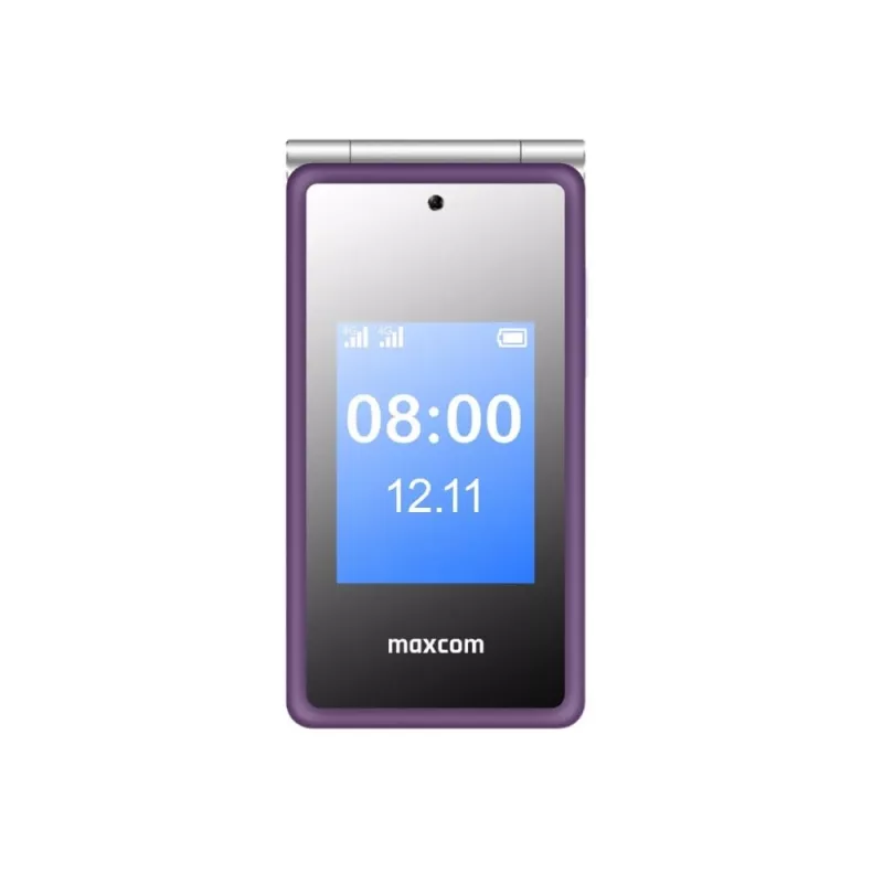 Flip phone MM835L 4G dual sim purple