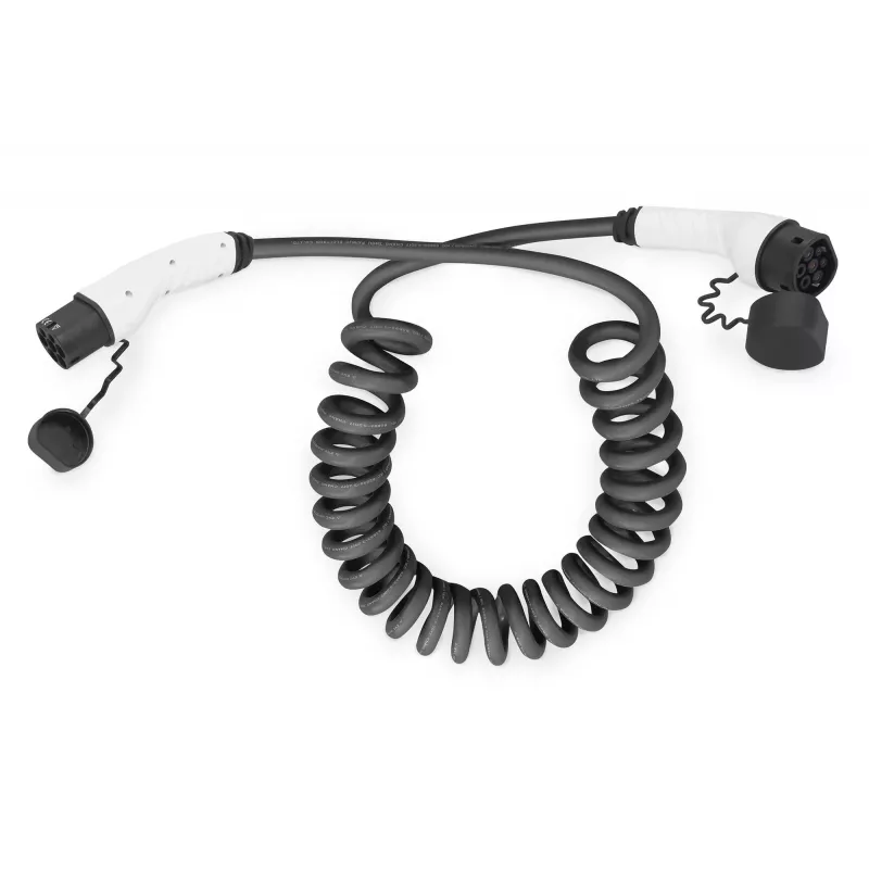 Digitus Spiral EV charging cable 10 m type 2 to type 2 32 A 240 V