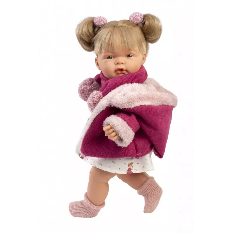 Doll Joelle 38 cm by Llorens — crying baby doll with realistic features and soft body