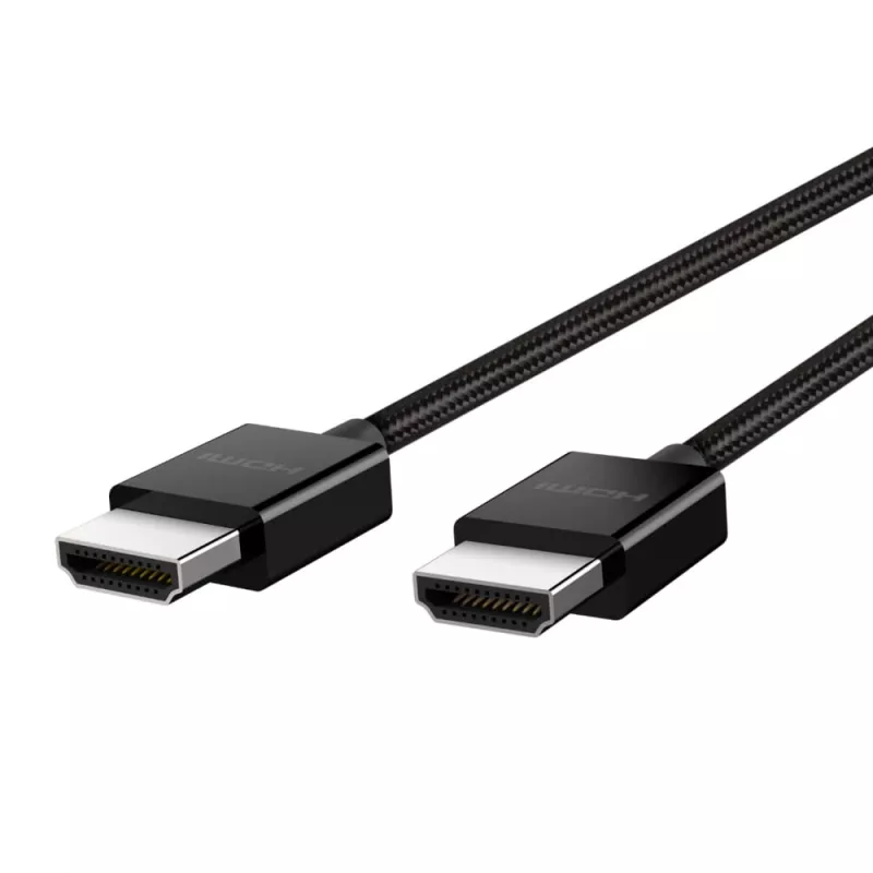 Belkin Ultra High Speed - HDMI-Cable - HDMI (M) to HDMI (M) - 2,0m - Black (AV10176BT2M-BLK)
