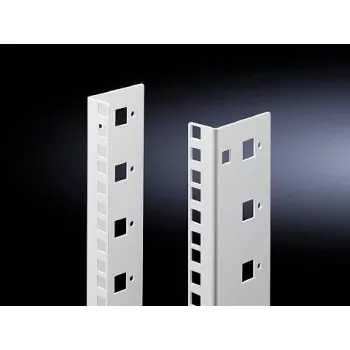 Mounting bar Rittal DK 7507.718 — steel, grey, for 18U racks (pack of 2)