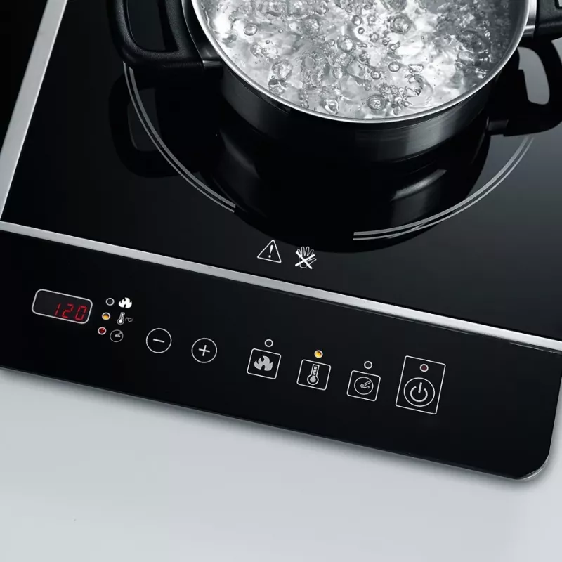 Severin DK 1031 hob Black Countertop Zone induction hob 2 zone(s)