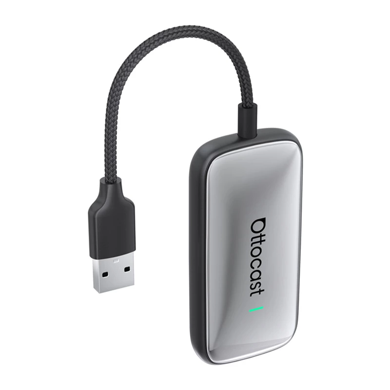 Wireless adapter Ottocast Play2Video CA515-T for CarPlay and Android Auto