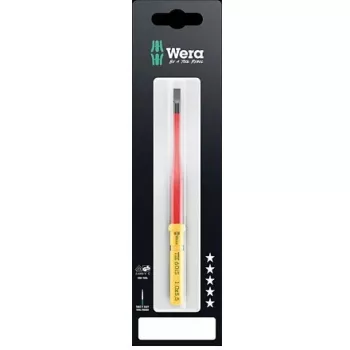 Screwdriver Set Wera Kraftform Kompakt VDE 60 iS Insulated 50mm — electrical insulated precision set