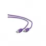Gembird - Patch-Cable - RJ-45 (M) to RJ-45 (M) - 2 m - UTP - CAT 5e - Moulded - lilac