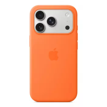 Silicone Case Apple iPhone 17 Pro MagSafe Orange Cover
