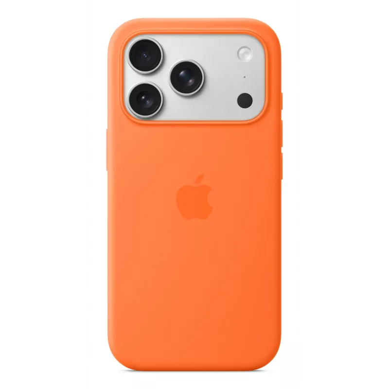 Silicone Case Apple iPhone 17 Pro MagSafe Orange Cover