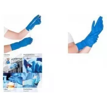 Franz Mensch unisex Chemical Protective Glove High Risk Blue size 9 50 pc(s) (25034)