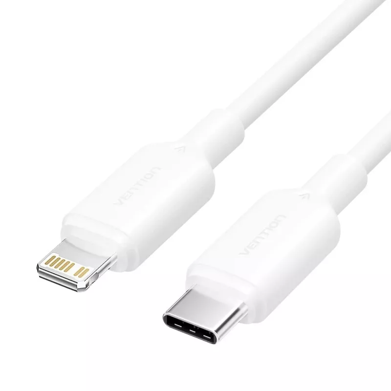 USB-C to Lightning Cable 3A 480Mbps 1m WHITE