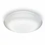 Ceiling light Steinel DL Vario Quattro PRO S — round LED fixture 14 W, white, 310×69 mm, integrated motion sensor