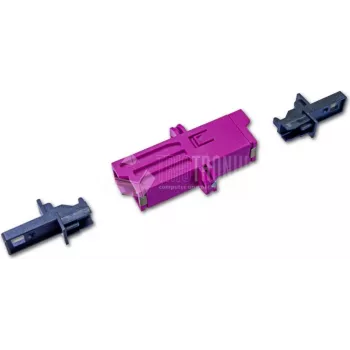 Lightwin High Quality LWL Coupling, LSH (E2000 compatible), simplex, Multimode OM4 Couplers (LKUP E2-E2 MM OM4 LSH)