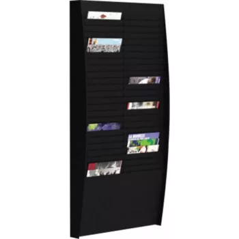 Wall-mounted sorting board Paperflow V 50F A4V2X25.01 for A4 documents, black