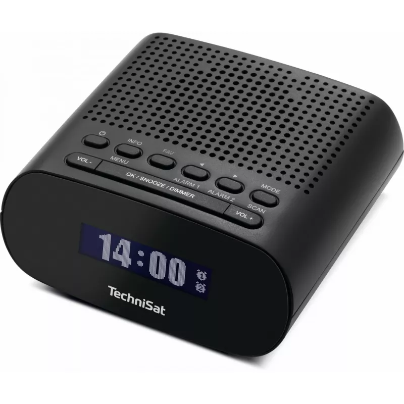 Clock Radio TechniSat TECHNIRADIO 50 Analog Digital DAB FM