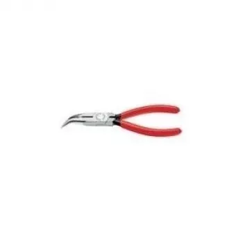 Knipex Flat nose pliers L.160mm flat/round 40deg. threaded pole ball nose cover