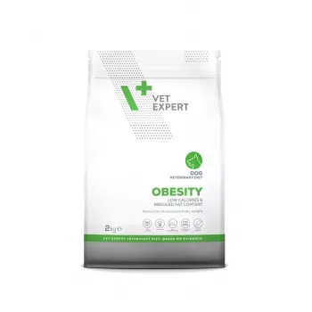 Dry dog food VETEXPERT Veterinary Diet Obesity 2 kg — adult weight management, poultry, protein 30%, fat 6.5%