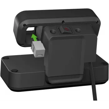Power Extension Brennenstuhl 1153580100 2m 10 AC Outlets Indoor Black Silver