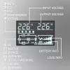 Qoltec 52284 Uninterruptible Power Supply UPS | 10kVA | 10000W | Power factor 1.0 | LCD | EPO | USB | On-line