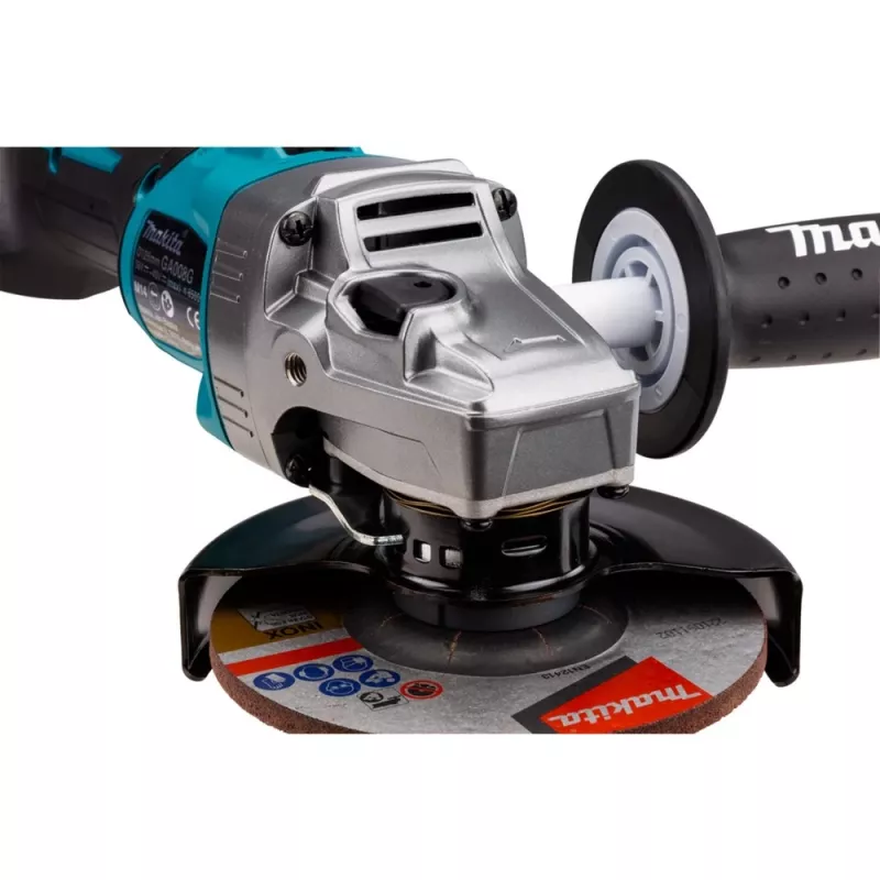 Cordless Angle Grinder GA008GM201 XGT, 40Volt (Blue/black, 2x Li-Ion XGT Battery 4,0Ah, MAKPAC size 4)