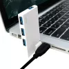 USB3.0 4-port hub, silver