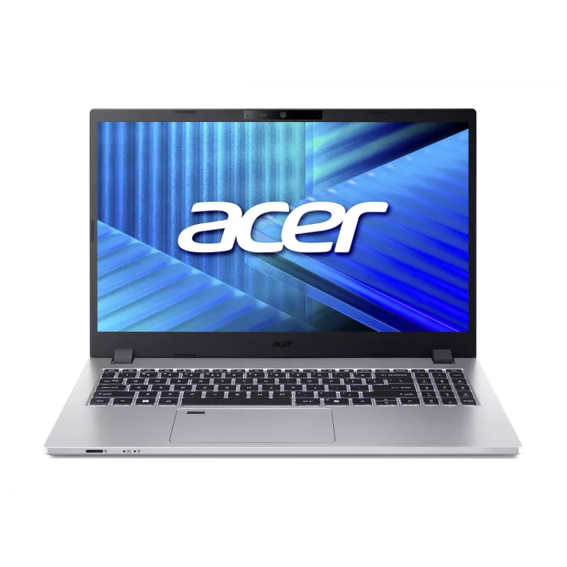 Laptop Acer TravelMate P2 TMP215-55-G2 Intel Core Ultra 7 255U, 15.6 inch FHD, 32GB DDR5, 1TB SSD, Windows 11 Pro, Silver