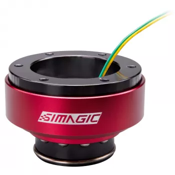 Simagic Quick Release QR70 HALF 70mm — quick-release hub for racing wheels, 70 mm bolt pattern