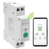 DIN-rail WiFi relay QOLTEC 50881 — mains switching relay 63A for electrical installations