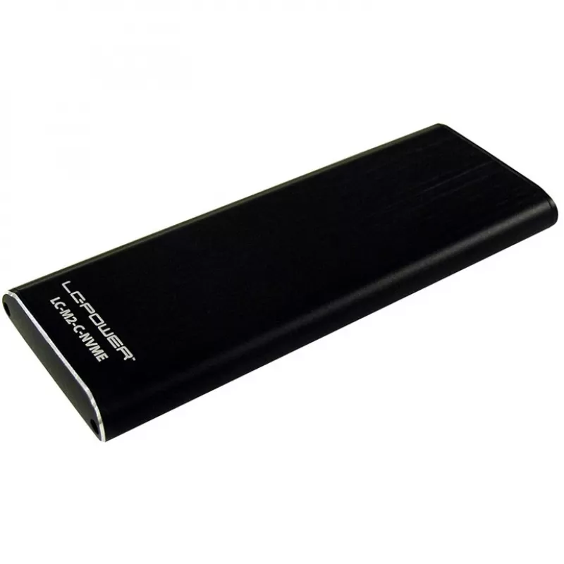 SSD enclosure LC-Power LC-M2-C-NVME Black M.2
