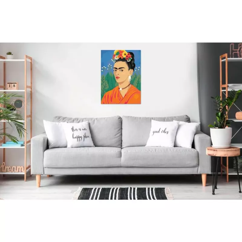 Canvas puzzle set Ravensburger CreArt ART Collection: Frida Kahlo painting, Canvas Edition