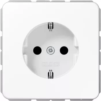 JUNG CD 1520 KI WW Schuko Socket Outlet Type F White