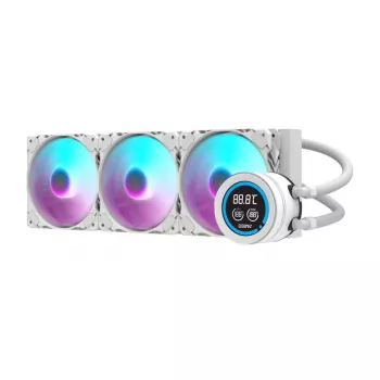 360mm Computer Radiator Darkflash DN-D360 WHITE — 360mm cooling radiator for PC liquid cooling