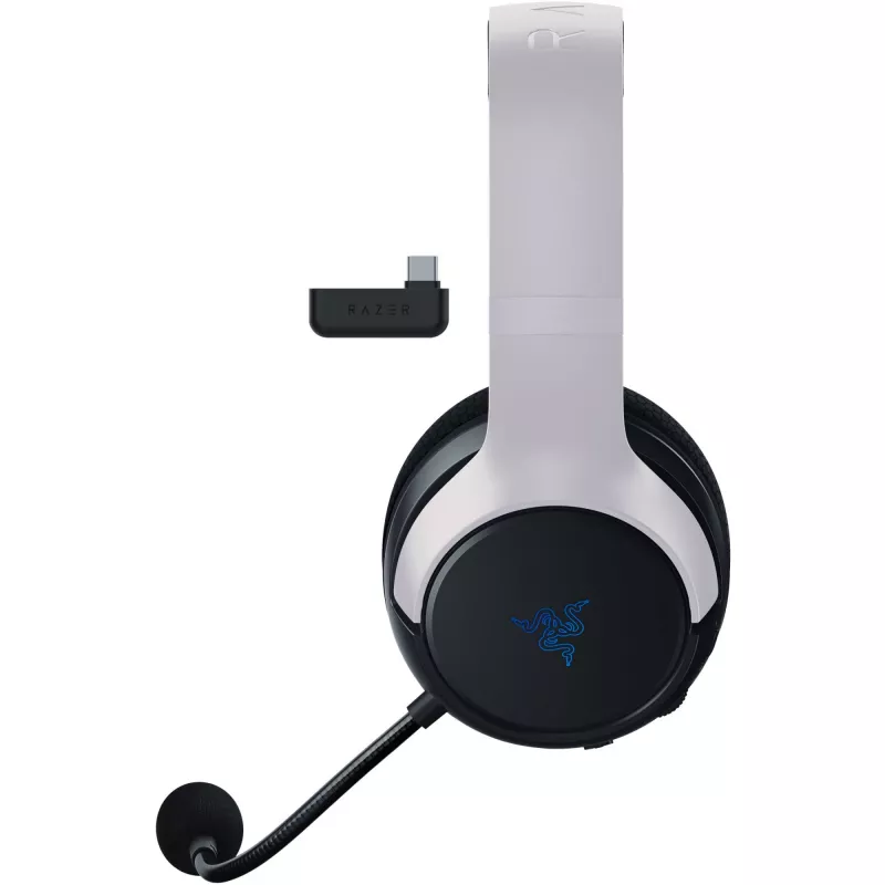 Razer Kaira HyperSpeed Headset Wireless headband Gaming USB Type-C Bluetooth White, Black