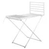 Foldable electric clothes drying rack Adler AD 7821 — Silver White, IP22 protection