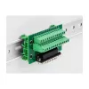 DeLOCK D-Sub 25 pin female to Terminal Block for DIN rail 51mm x 86mm x 30mm