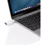 Wentronic Goobay USB-C™ Adapter - USB 3.0 A-Socket, White - for connection between USB-C™ and USB-A Devices (66262)