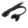 Power Cable Adapter Triton SST-PP13 — 8‑Pin EPS to 8‑Pin EPS & 4+4‑Pin