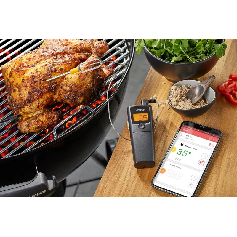 Kitchen Bluetooth thermometer GEFU Control G-21950, 1 channel for temperature monitoring