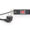 DIGITUS DN-95402 7-Way Aluminum PDU Power Strip with Switch, 2m Cable, 19 inch 1U Rackmount, 16A/4000W