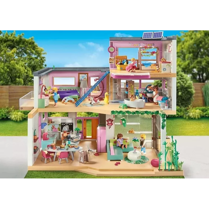 Figures set My Life 71607 Living House with winter garden