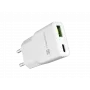 Power adapter NATEC Ribera NUC-2376 — 1× USB-A, 1× USB-C, 3 A output