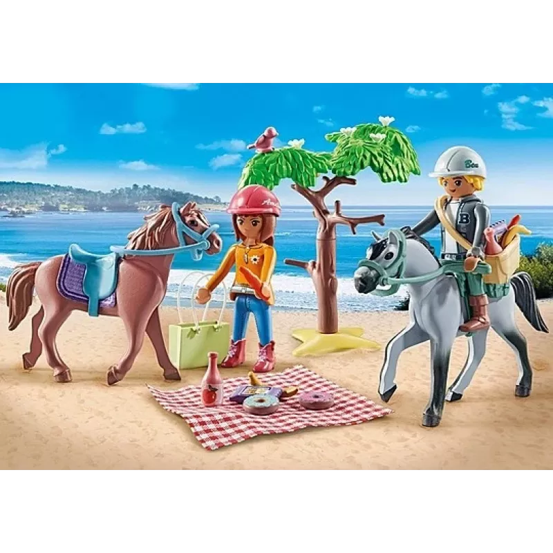 Playmobil 71470 Horses of Waterfall: Horse Riding Trip Starter Pack
