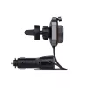FM transmitter SAVIO TR-14 Bluetooth USB, FM 87.6–107.9 MHz, MicroSD, USB-C, 12 V car power