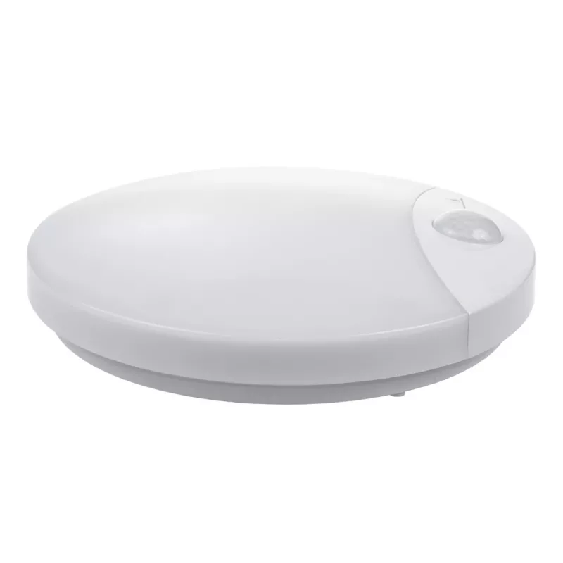 Wall LED lamp MACLEAN MCE357W with IR motion sensor, white, outdoor/indoor