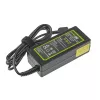Power adapter Green Cell AD38AP 65W for Lenovo laptops, 20V 3.25A, 1.2 m cable, black