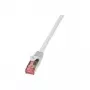 Networking Cable LogiLink Cat.6 S/UTP RJ-45 Cat6 0.25m Grey