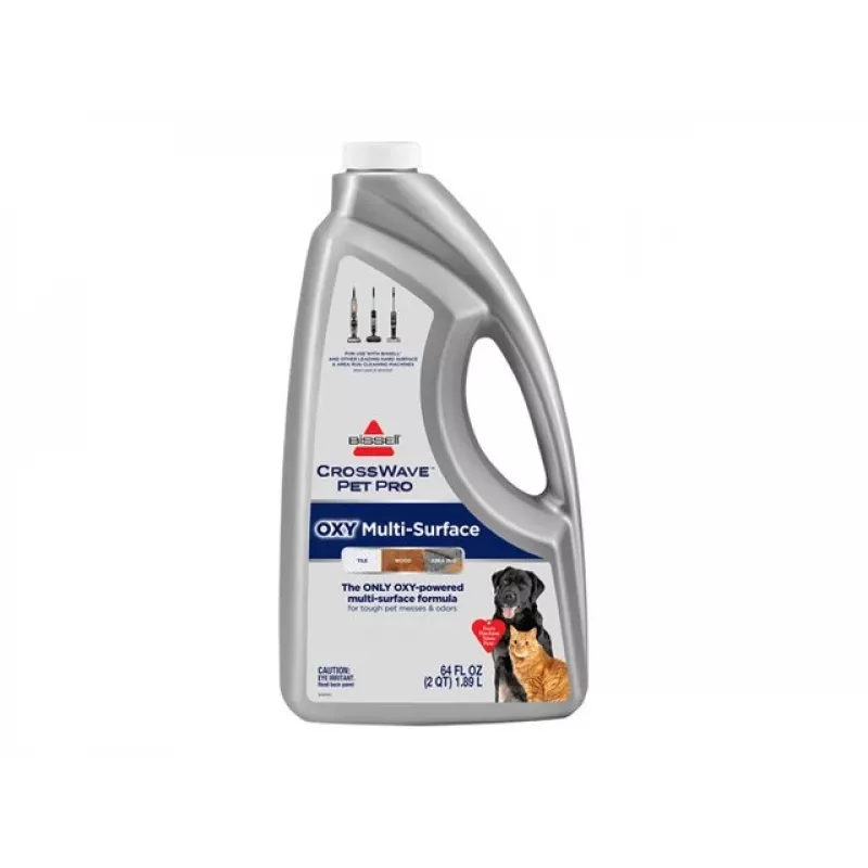 Bissell | CrossWave Pet Pro Oxy Multi-surface formula Cleaning Solution, 2 L